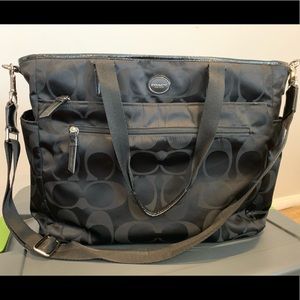 Slightly Used COACH Diaper Bag